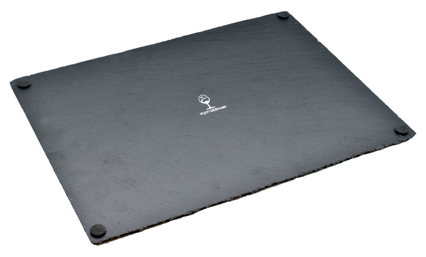 Image 5: Rectangular Slate Serving Platter