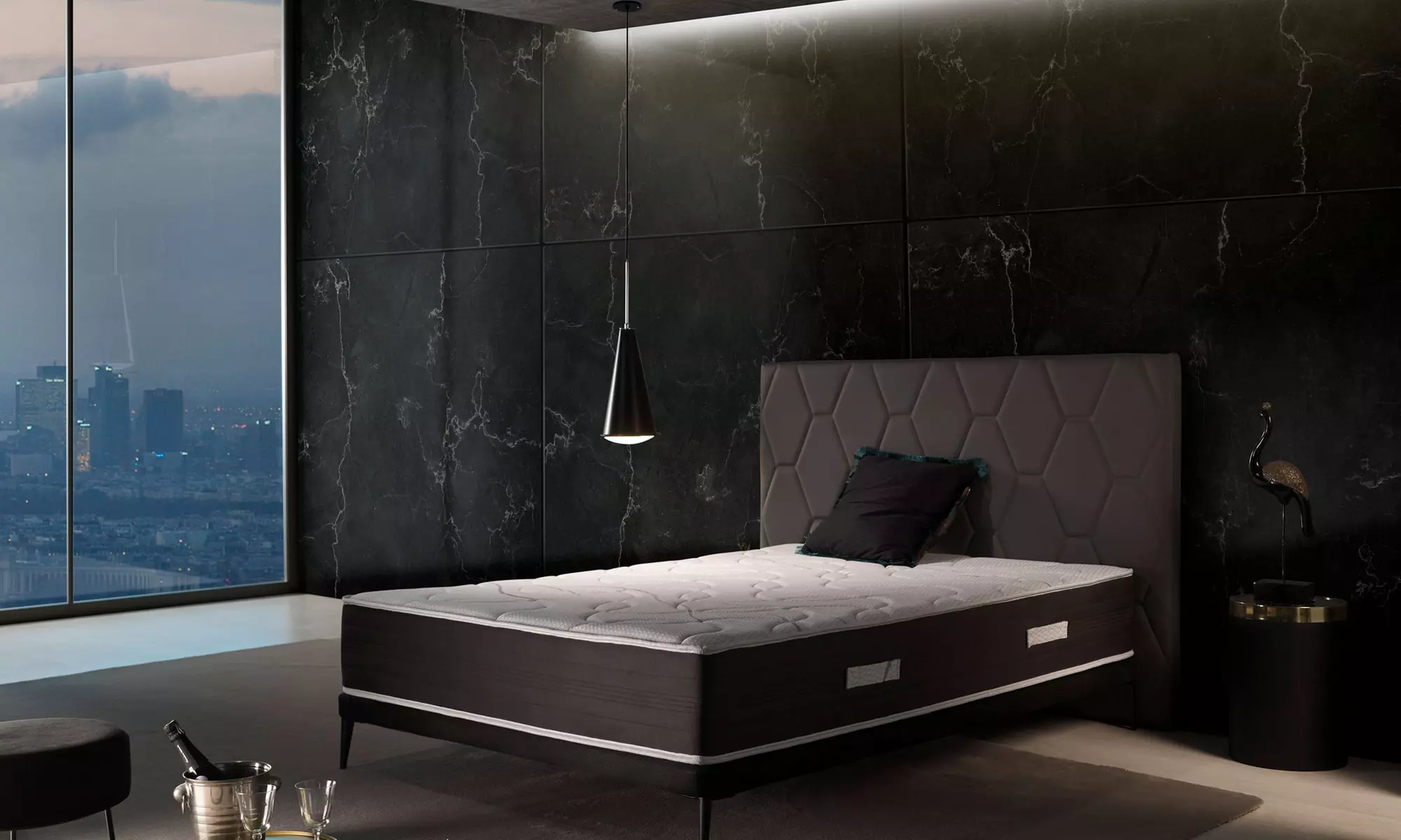 Colchón Visco Luxury New York, disponible en varios tamaños - Primary Image