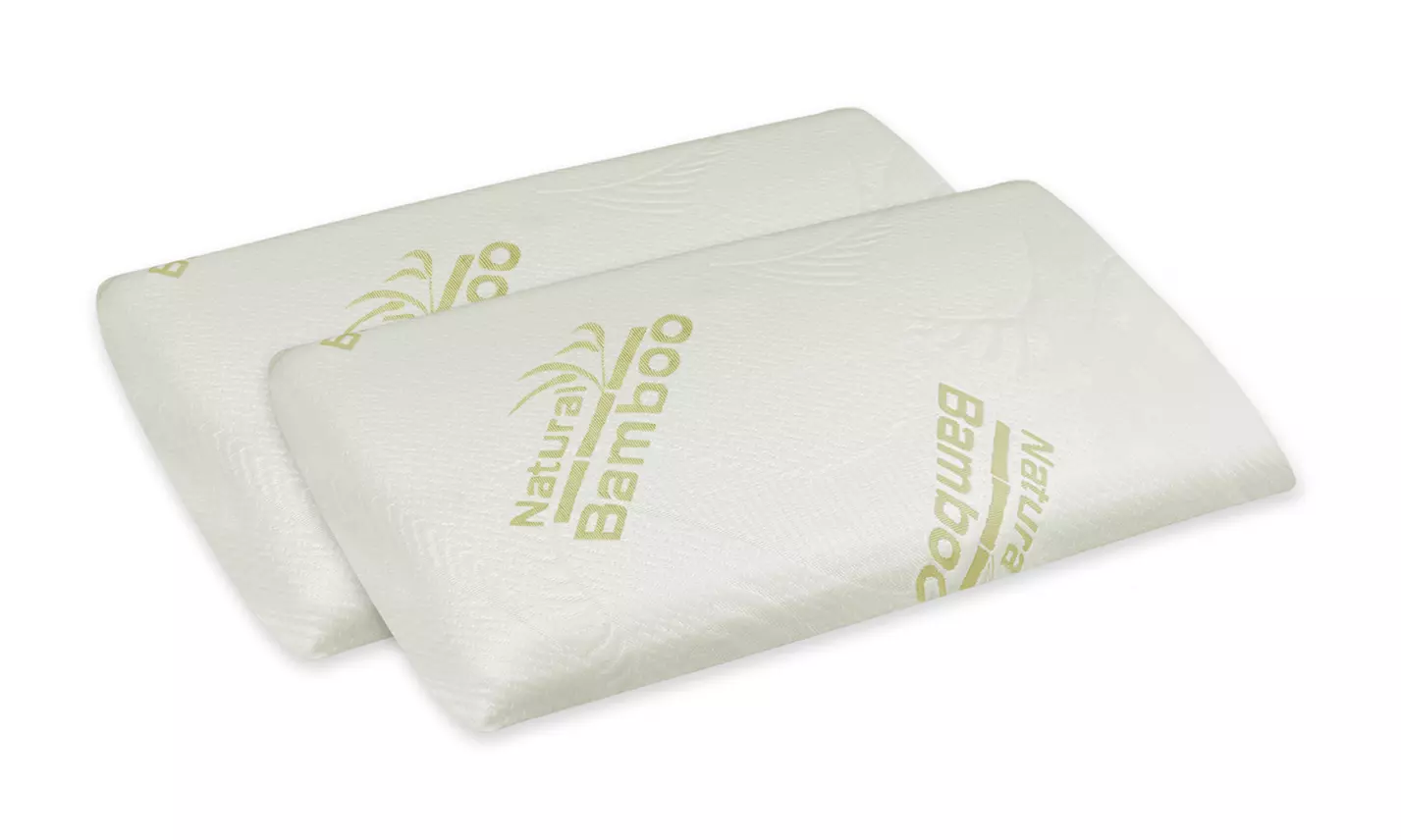 Almohadas con memoria de bambú