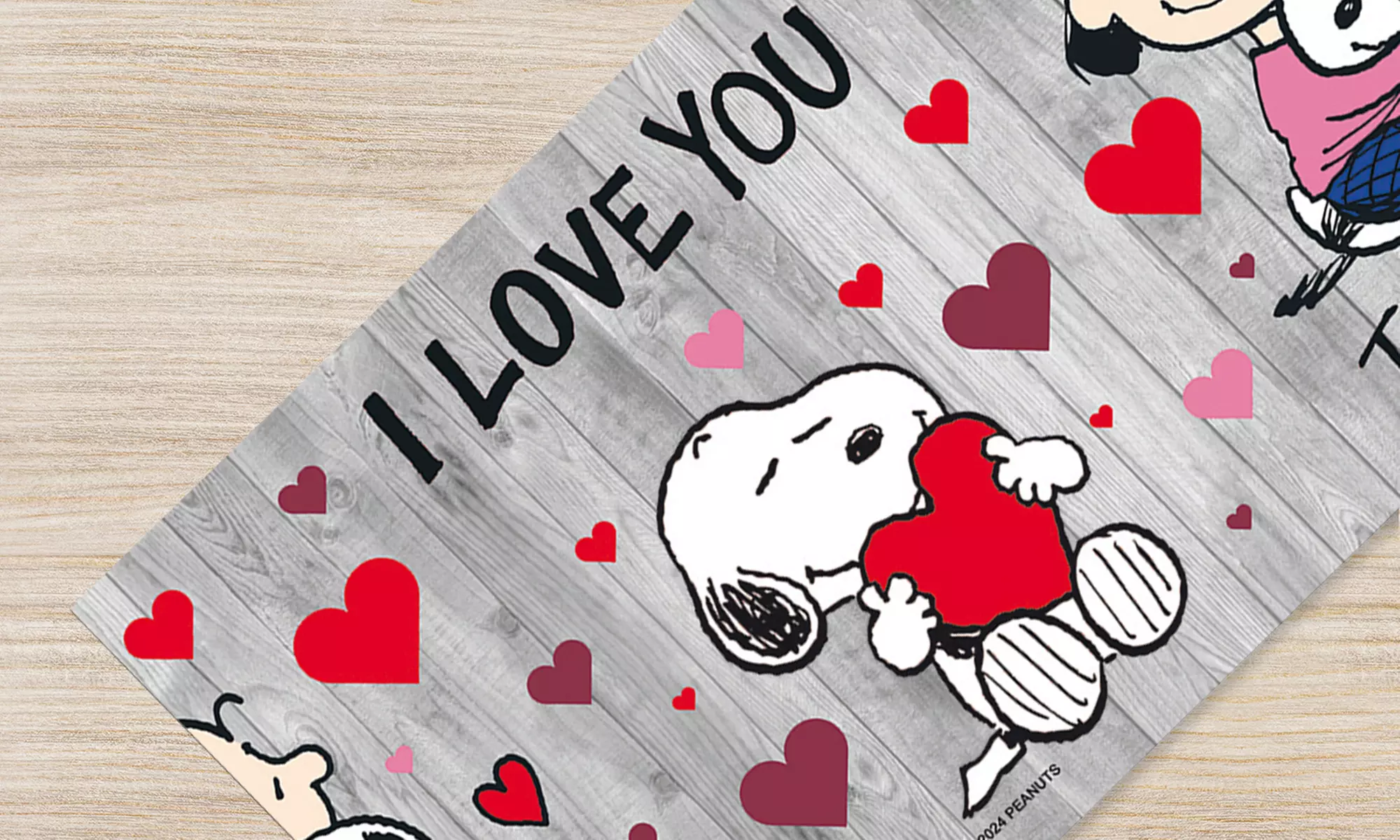 Küchenläufer mit Peanuts-Motiv