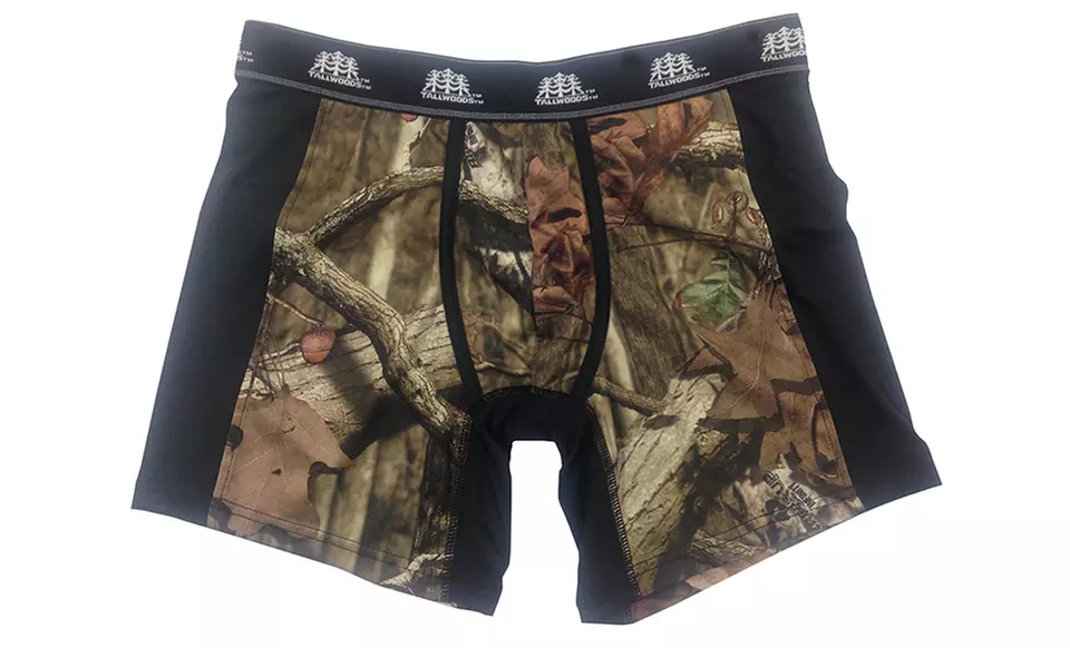 Mossy Oak Men's Camouflage Boxer Briefs (Size XL) - Second Medium