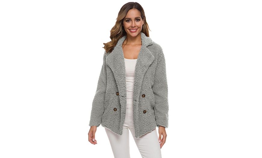 Image 10: Women's Shearling Coat