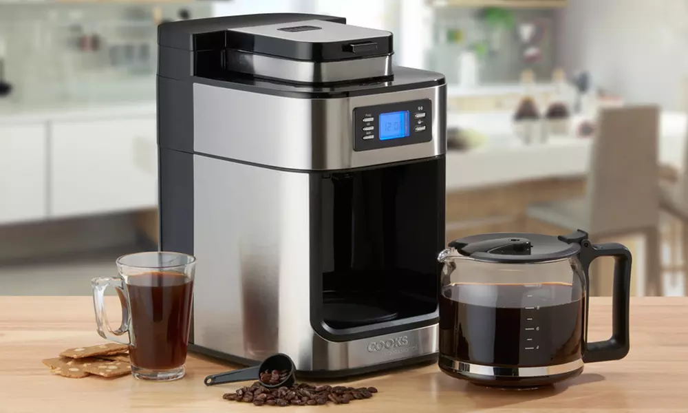 Cooks Professional Bean to Cup Coffee Maker With Free Delivery - Primary Image