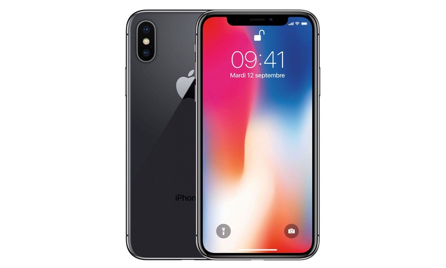 Image 2: Refurbished Apple iPhone X 64GB