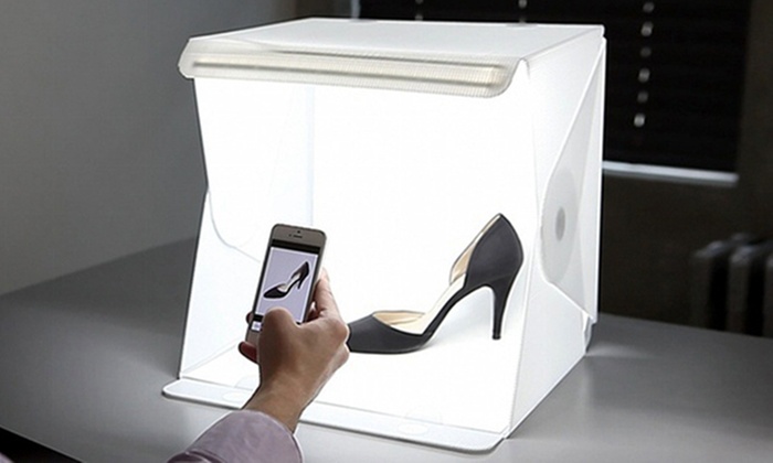 Up To 40 Off on Mini Portable Photo Box  Groupon Goods