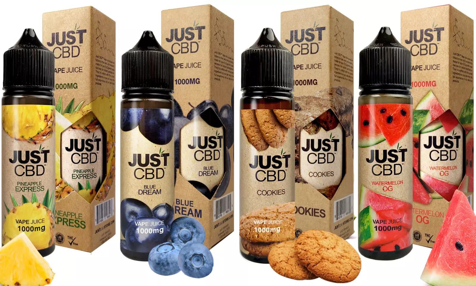 Just CBD Vape Juice E-Liquid from WeVape - Primary Image