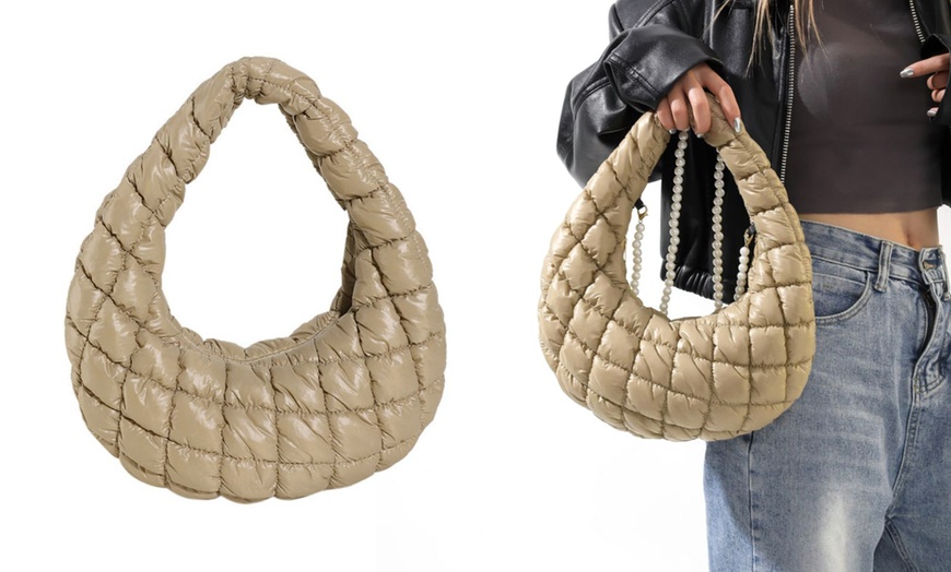 Image 5: Fashion Wrinkle Bubble Handbag