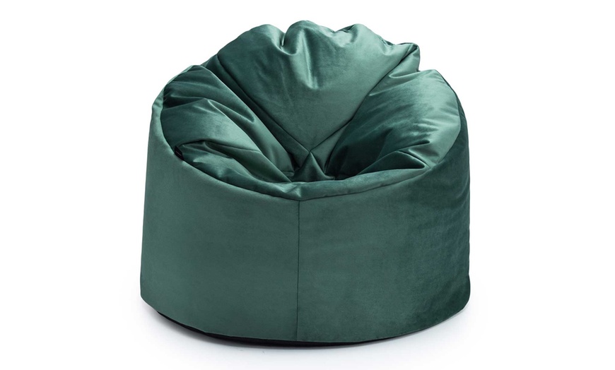 Image 7: Velvet Classic Bean Bag