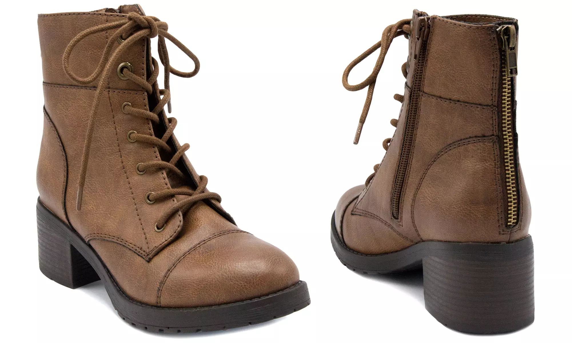Rampage Women's Krista Combat Boots - Second Medium