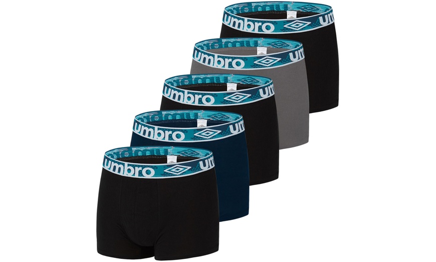 Image 9: Set di 5 boxer da uomo Umbro