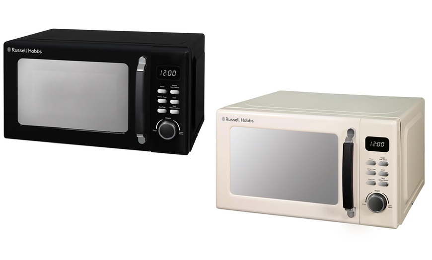 Image 2: Russell Hobbs Stylevia Microwave 800W