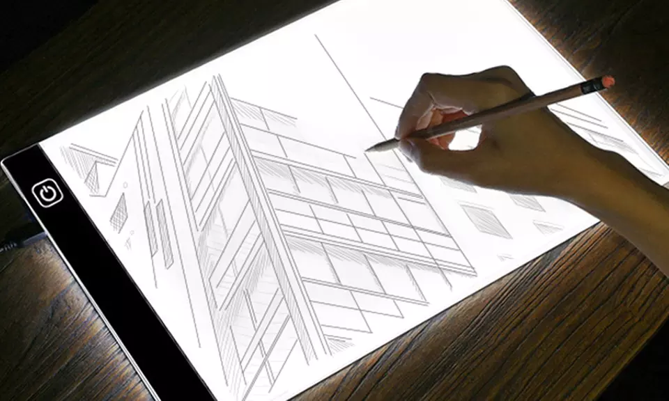 LED Tracing Pad - Adjustable 3 Level Dimmer - Image 2