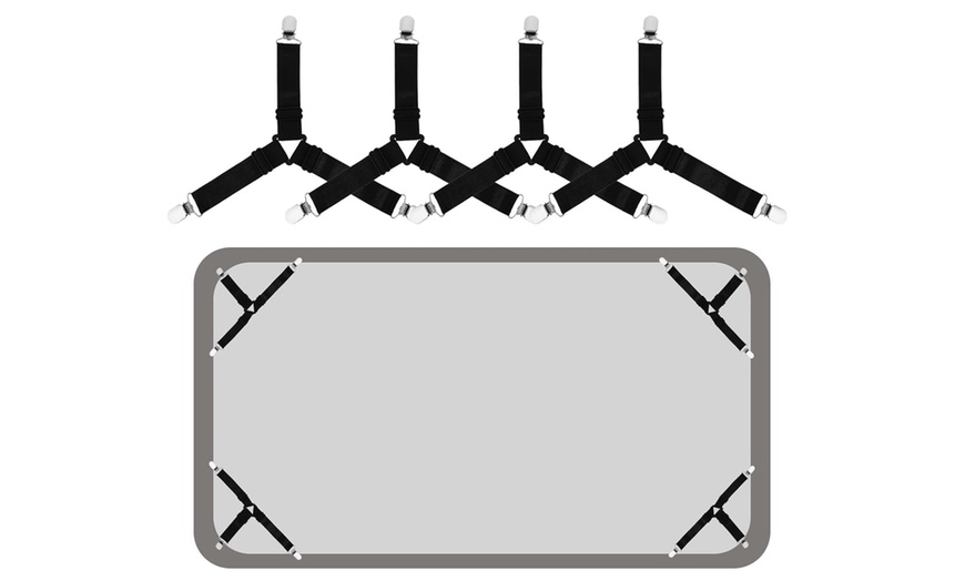 Image 2: 4, 8 oder 12 Bettlakenhalter