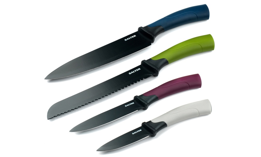 Image 3: Salter Four-Piece Knife Set