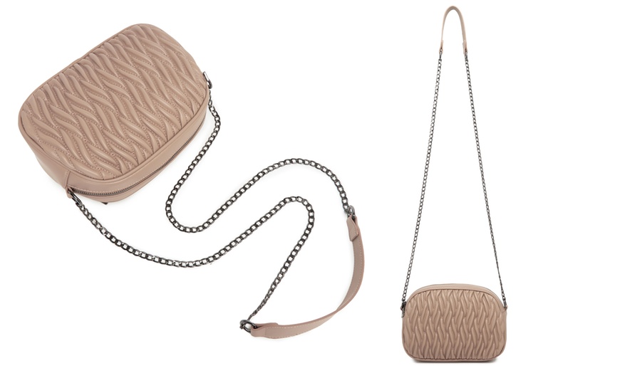 Image 13: Soft Lady's Crossbody Shoulder Bag With Long Strap
