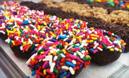 $5 for $12 Worth of Donuts and Drinks at The Mini Donut Factory - Primary Image