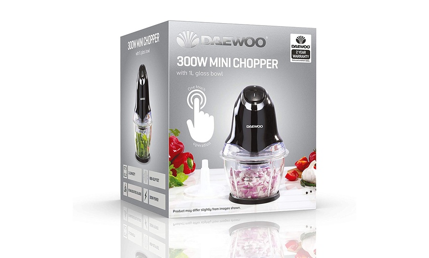 Image 4: Daewoo 300W Mini Food Chopper