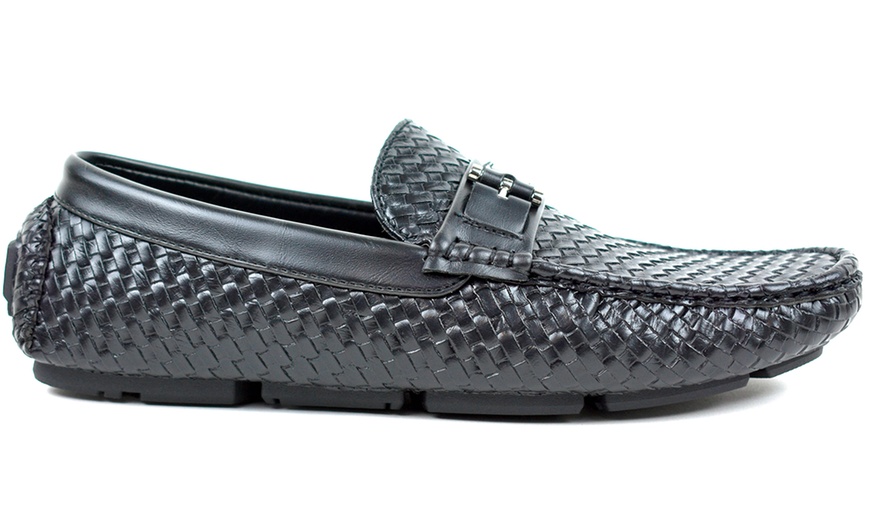 Image 4: Men's Perforated Loafers