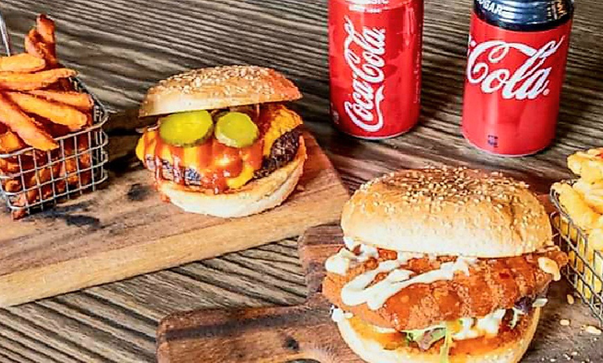 Image 1: Up to 49% Off on Restaurant Speciality - Burgers at Burger Frens Fries