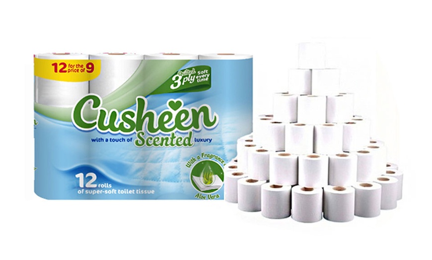 Image 2: Cusheen Aloe Vera Toilet Paper