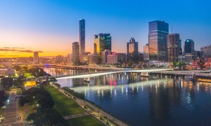 Brisbane, CBD: 1- or 2-Night City Break with Wine