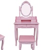Image 2: Home Deluxe Schminktisch mit Hocker „Rosy“