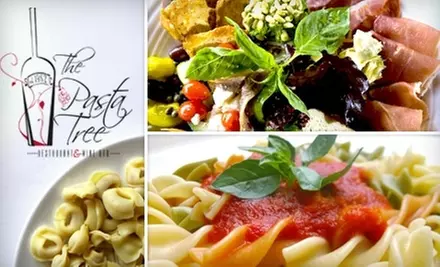 $20 for $40 Worth of Fresh Italian Cuisine and Drinks at The Pasta Tree Restaurant & Wine Bar - Primary Image