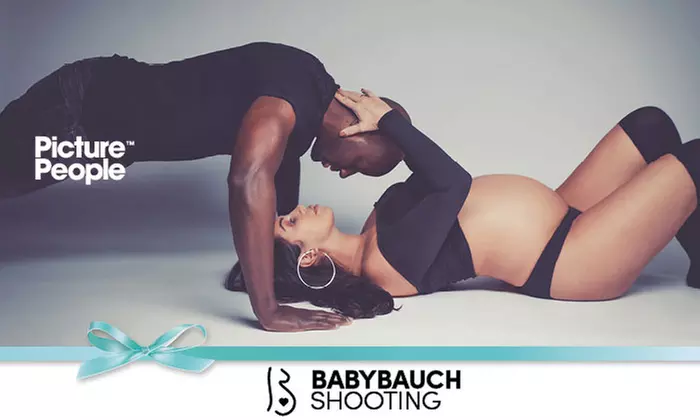90 Min. Babybauch Fotoshooting inkl. 2-5 Bildern + Geschenk