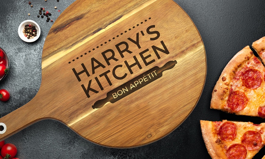 Image 2: One Small, Medium, or Large Personalised Chopping Board