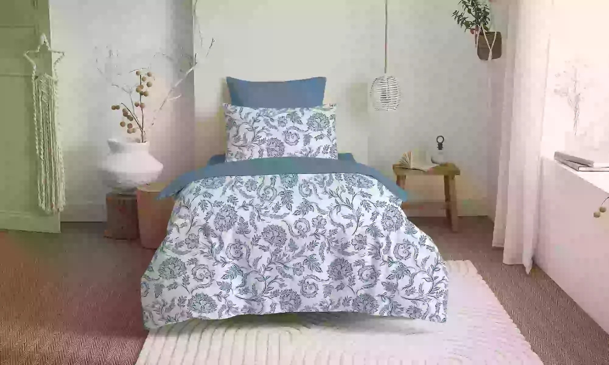 Pack complet de linge de lit, 4 ou 6 pièces, Univers decor