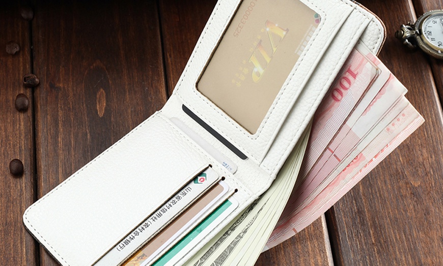 Image 4: Retro Canvas Wallet