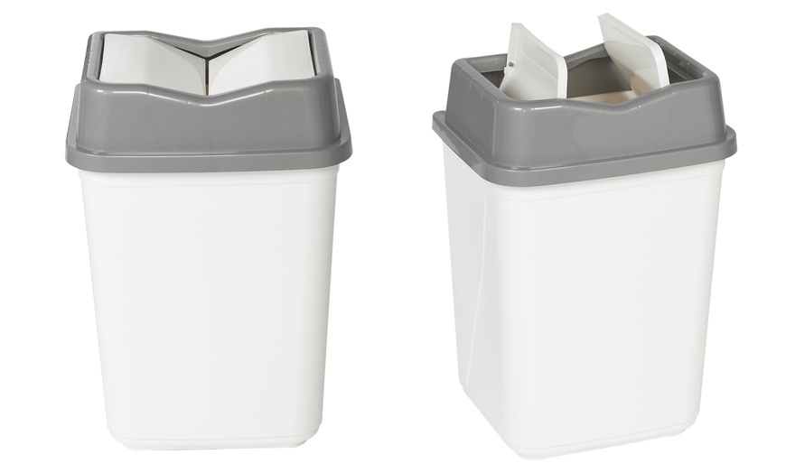 Image 7: Plastic Kitchen Waste Bins