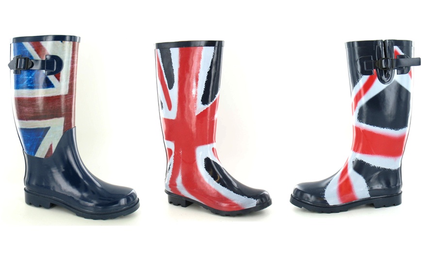 Image 1: Women's Rubber Wellies