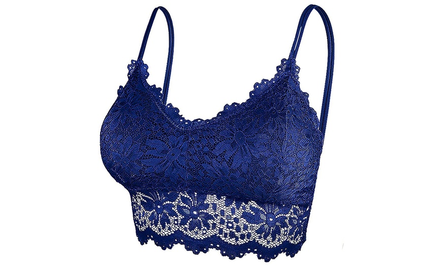 Image 8: Soutien-gorge en dentelle florale