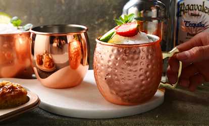 Rose Gold Stainless Steel Mug