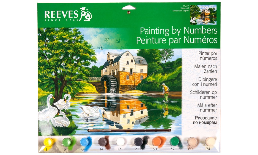 Image 6: Reeves Painting By Numbers Set