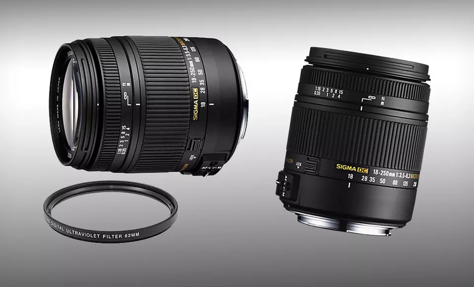 Sigma 18–250mm Macro Camera Lens with Bundle Option (Up to 59% Off). Free Shipping and Returns. - Primary Image