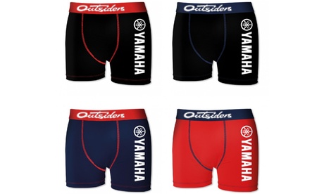 Lot de 4 Boxers pour homme Yamaha