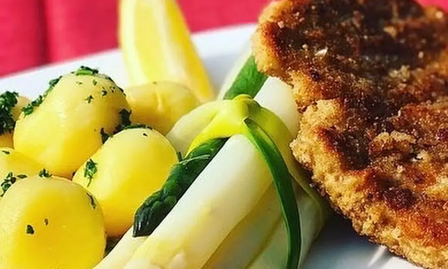 3-Gänge-Spargel-Menü für 2 oder 4 Personen im Restaurant Boddensee (bis zu 22% sparen) - Second Medium