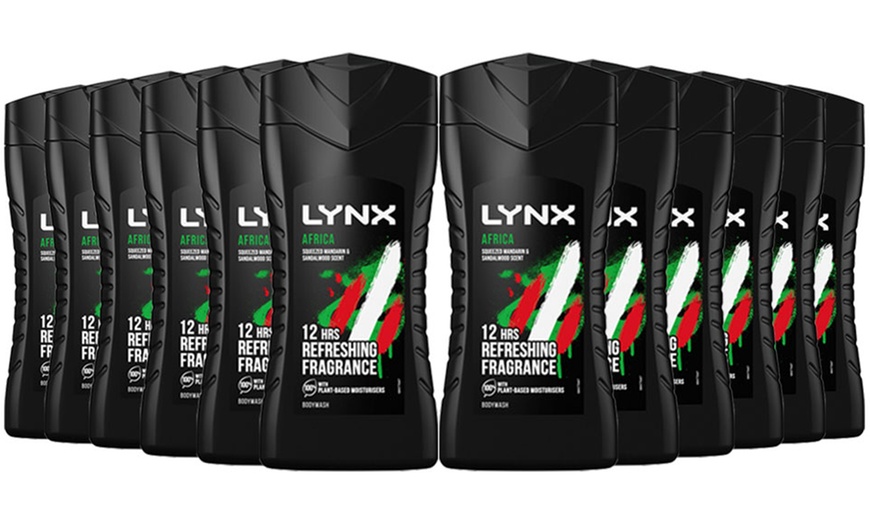 Image 16: Up to 12 225ml Bottles of Lynx Shower Gel