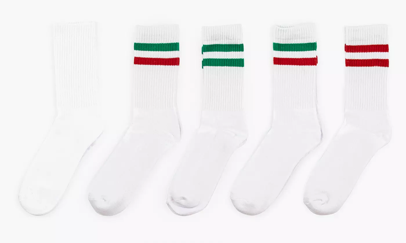 Pack 5 Chaussettes de la marque Brave Soul pour Homme - Primary Image