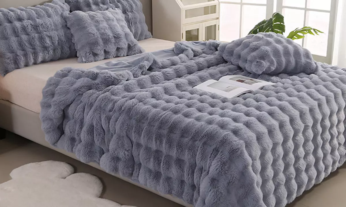 Double-Sided Plush Blanket