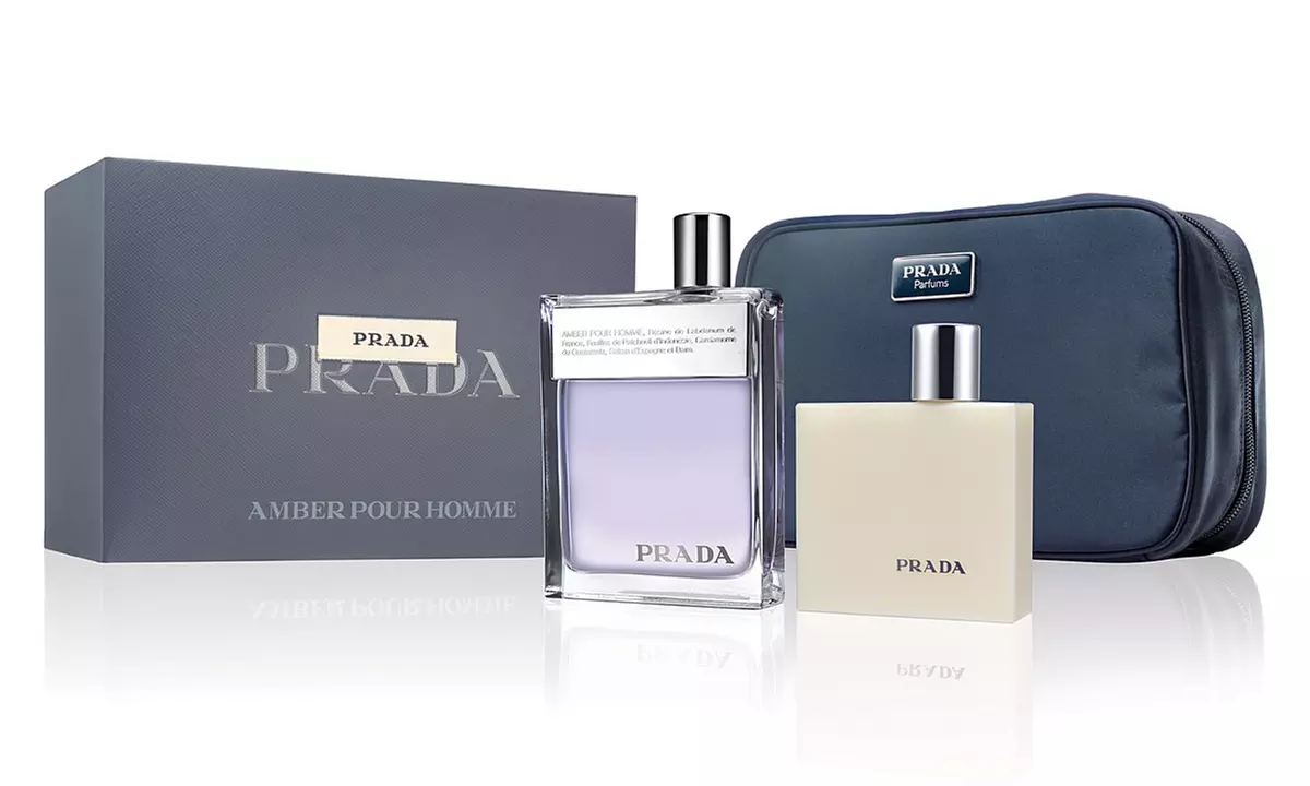 Prada Amber Pour Homme Set | Groupon Goods