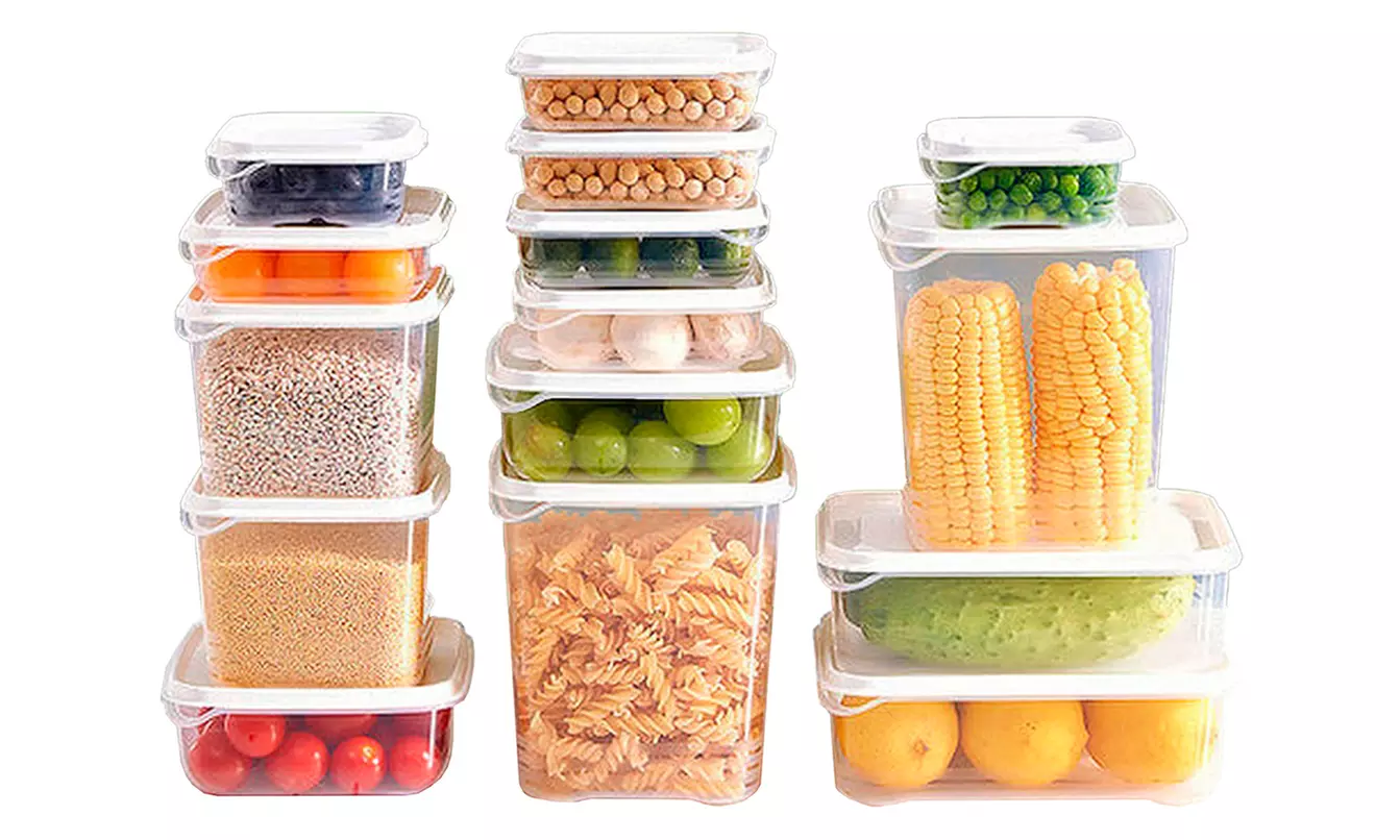 Lot de 17 récipients alimentaires hermétiques de Joybos - Primary Image