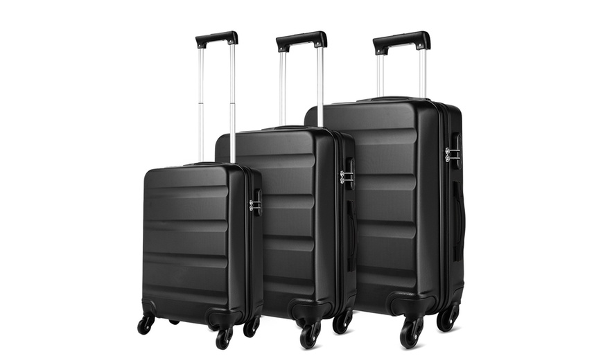 Image 1: Kono Suitcase or Three-Piece Luggage Set