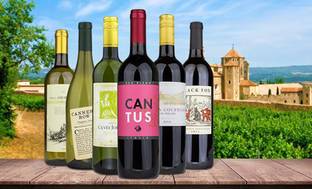 image for 76% Off 6 Bottles of Red and White Wine from Heartwood & Oak