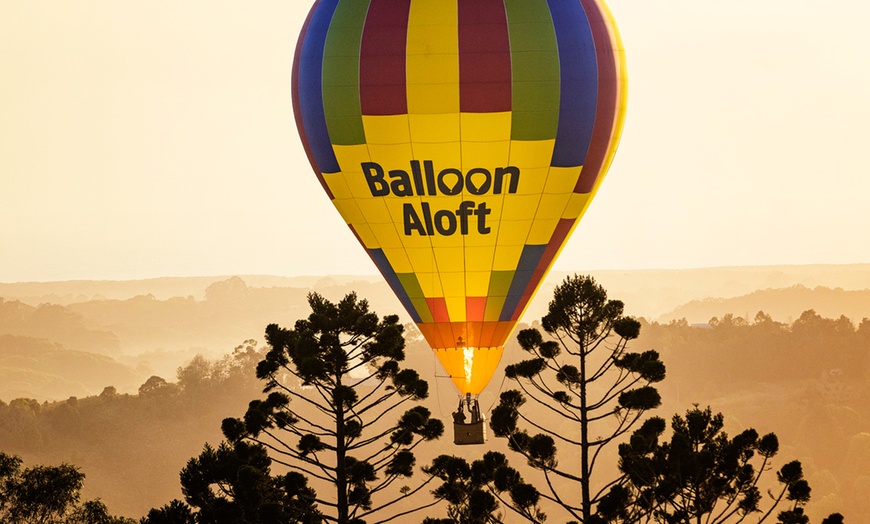 Image 2: Hot Air Balloon Sunrise Flight