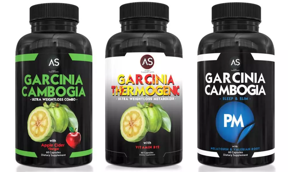 Angry Supplements Garcinia Cambogia with Apple Cider Vinegar, Garcinia Thermogenic, and Garcinia PM (3-Pack) - Primary Image