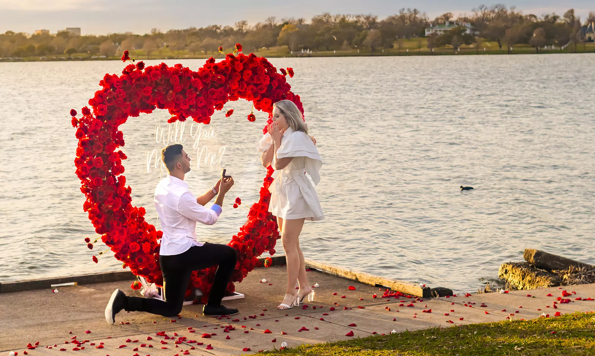 Capture Special Moments with Dream Photography DFW offers Up to 51% Off on Tailored Outdoor Engagement Photography