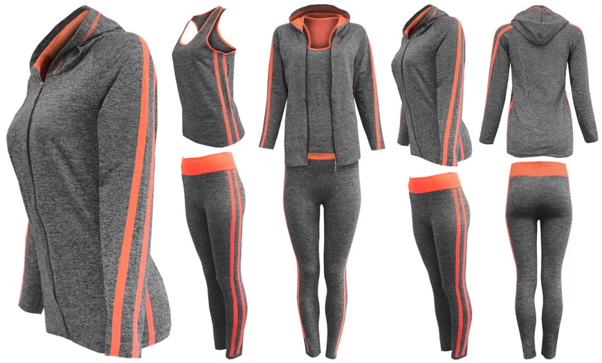 Image 7: Three-Piece Activewear Set